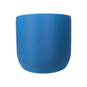 The Holt 10 Inch Planter in Sapphire Blue - cover pot and with drainage available
